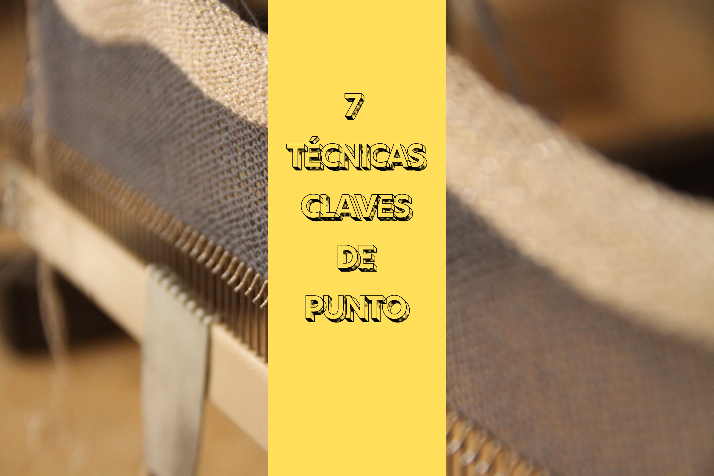 Punto a punto: tipos de puntadas más usados en máquina de tricot y cómo aplicarlos 2 Punto a punto: tipos de puntadas más usados en máquina de tricot y cómo aplicarlos